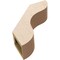 Ekena Millwork 5-inch W x 16-inch D x 16-inch H Carmel Rough Cedar Woodgrain TimberThane Knee Brace, Primed BRCUR05X16X16CARRCPR - alternate 6